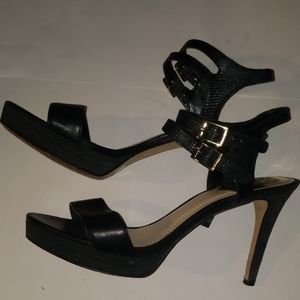 Vince Camuto | Shoes | Black Vince Camuto Strappy Heels | Poshmark